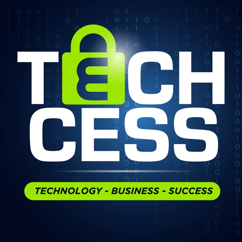Artwork for podcast Techcess: embracing technology and IT support for success in your business