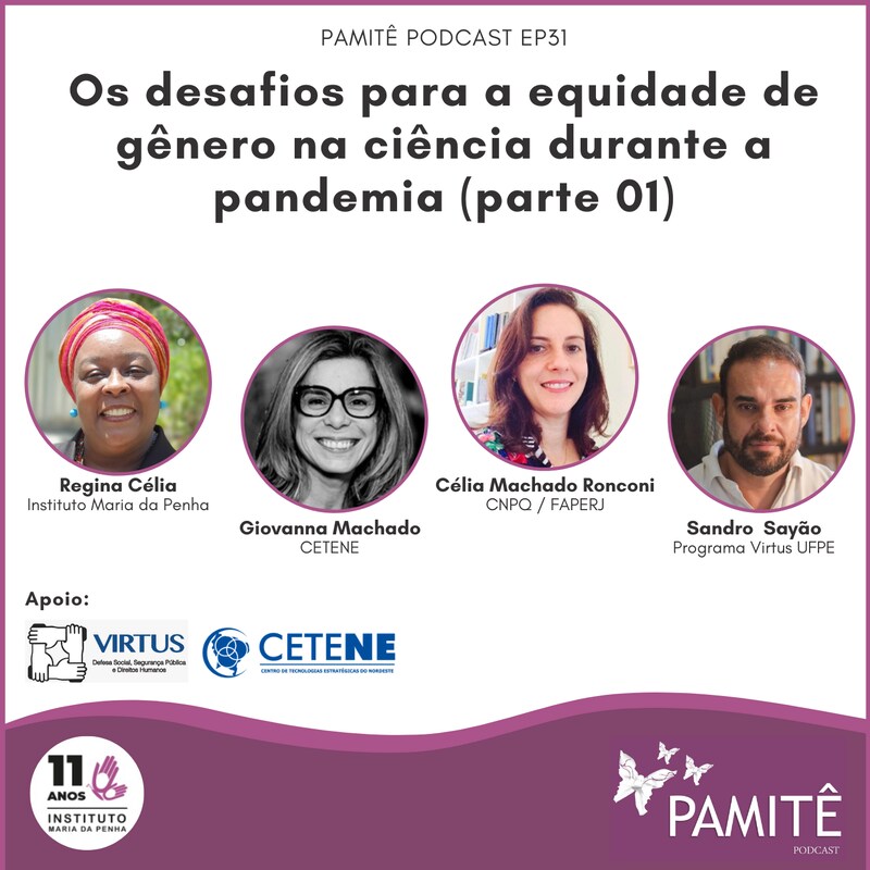 Artwork for podcast Pamitê｜Instituto Maria da Penha