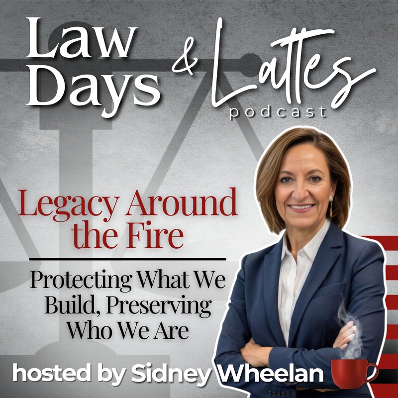 Artwork for podcast Law Days & Lattes