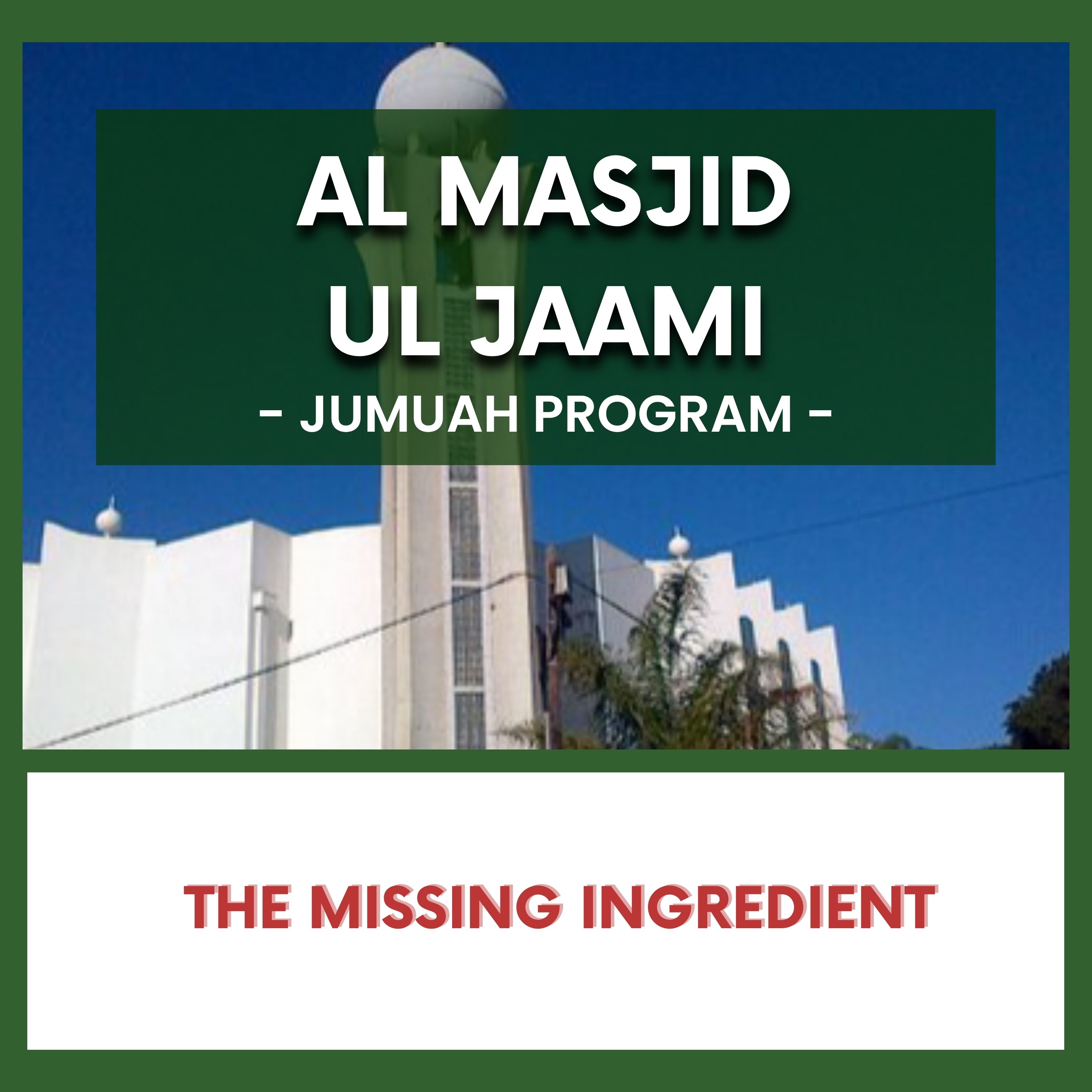 251107_The Missing Ingredient episode artwork