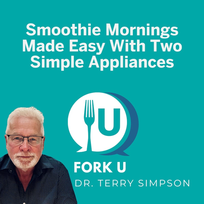 Artwork for podcast Fork U with Dr. Terry Simpson