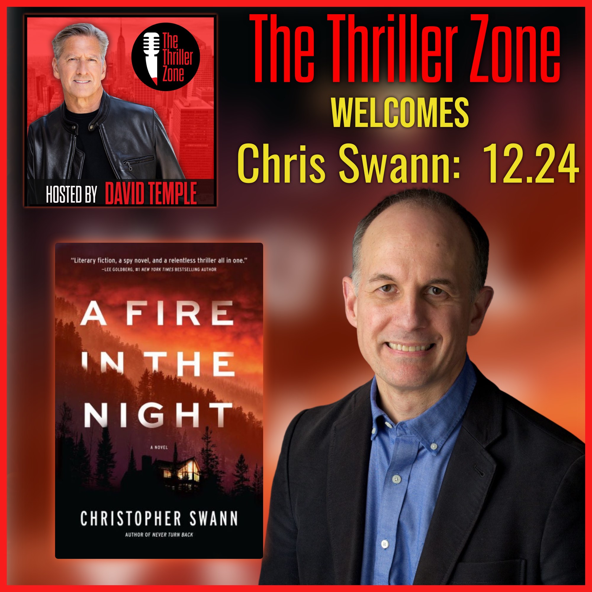 Chris Swann Author of A Fire In The Night Image