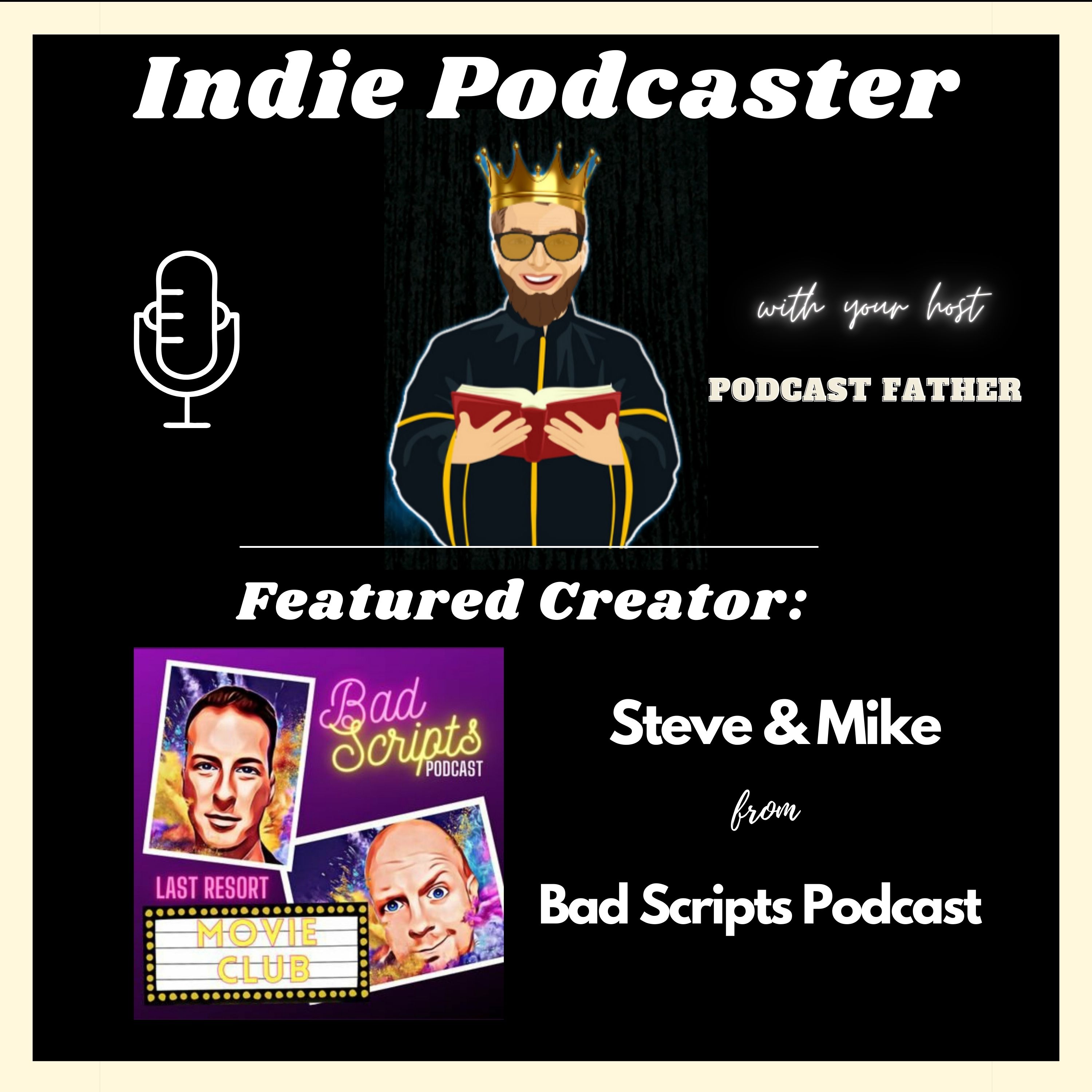 Steve & Mike from Bad Scripts Podcast Image