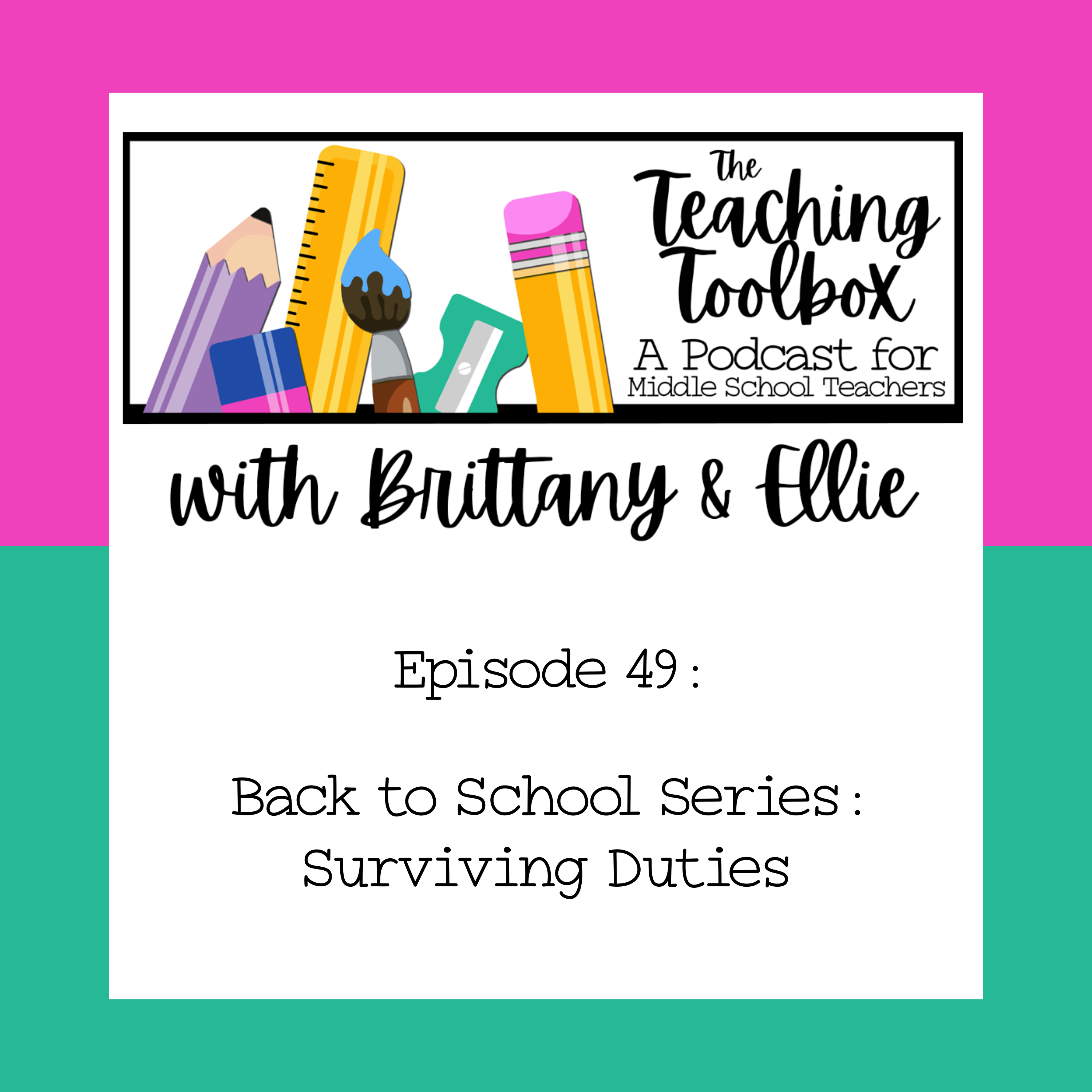 The Teaching Toolbox - A Podcast for Middle School Teachers