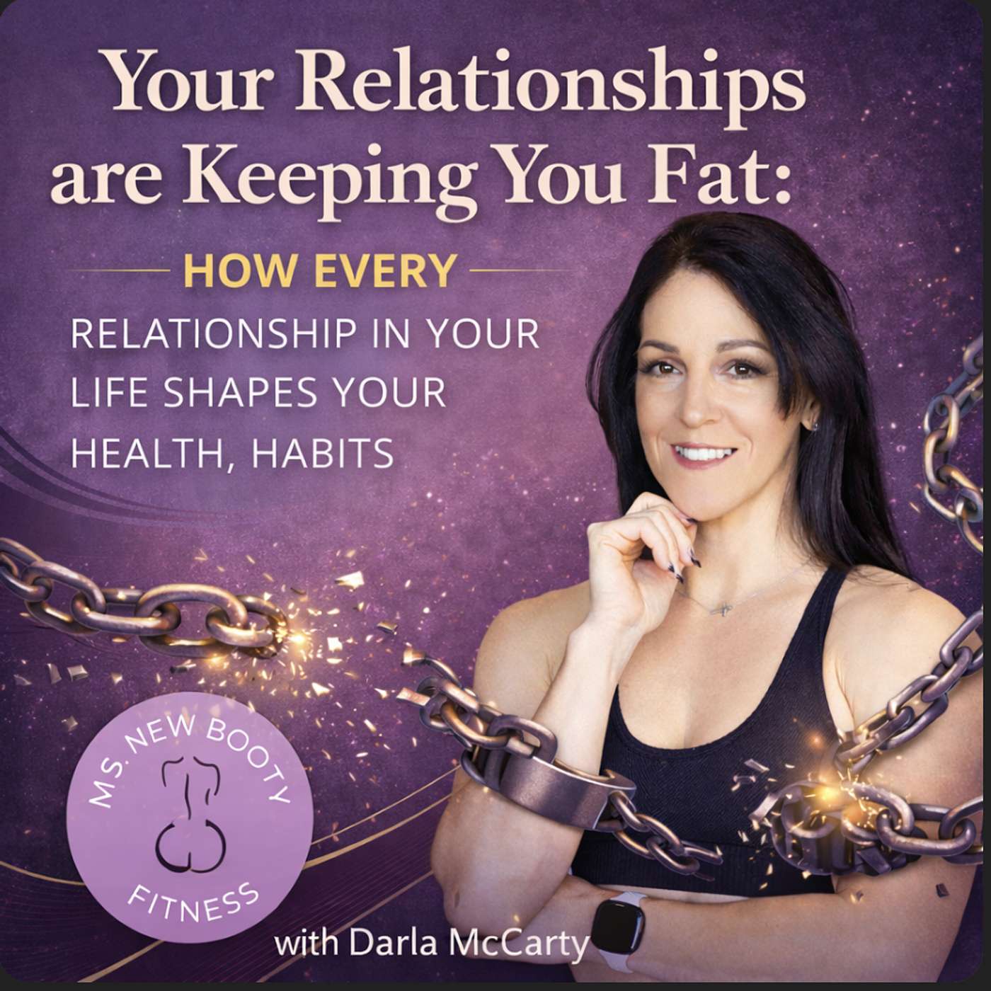 Artwork for Your Relationships Are Keeping You Fat – a Ms. New Booty Fitness Podcast