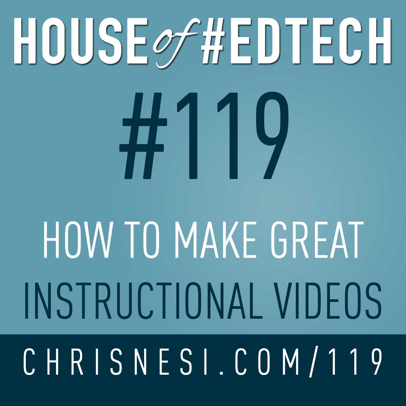 How To Make Great Instructional Videos