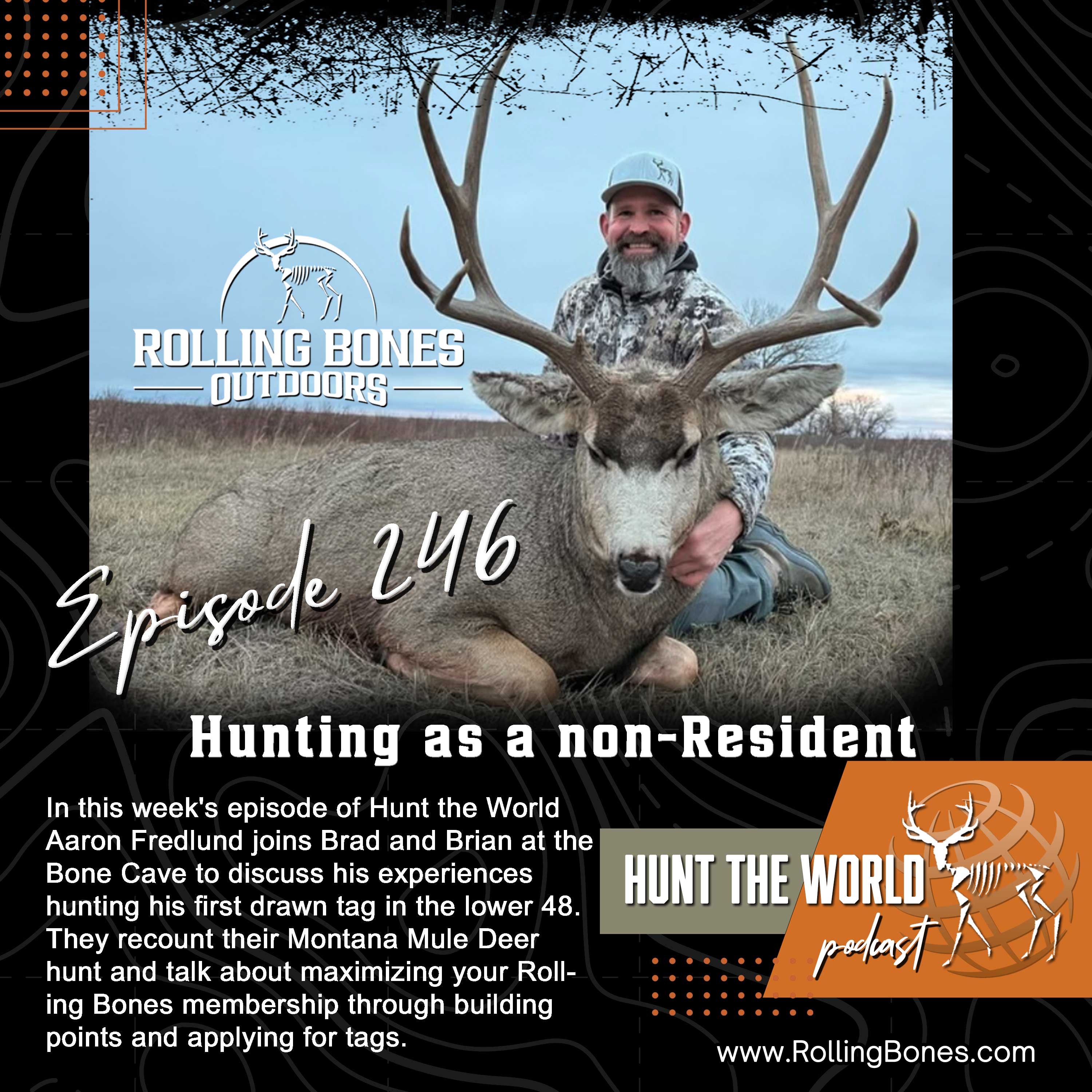 HTW-Ep 246 Hunting as a non-resident W/ Aaron Fredlund