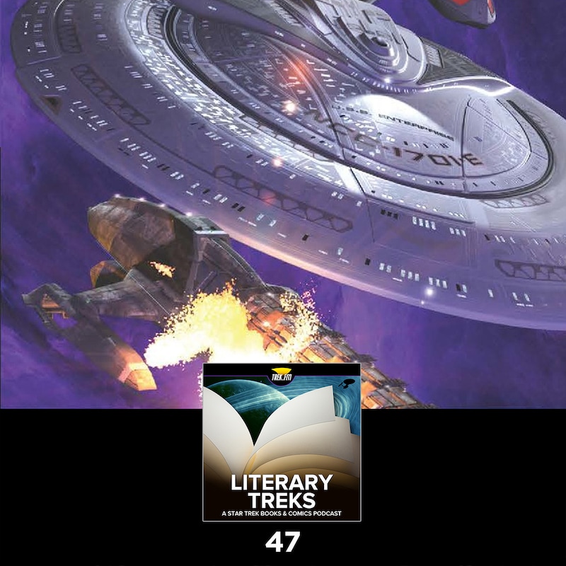 Artwork for podcast Literary Treks: A Star Trek Books and Comics Podcast