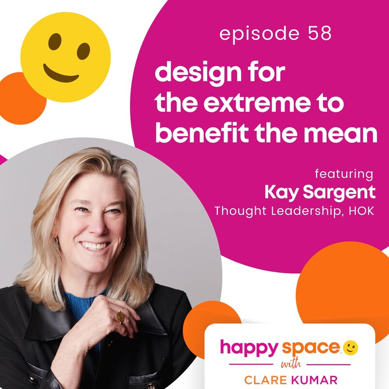 Artwork for podcast Happy Space Podcast with Clare Kumar