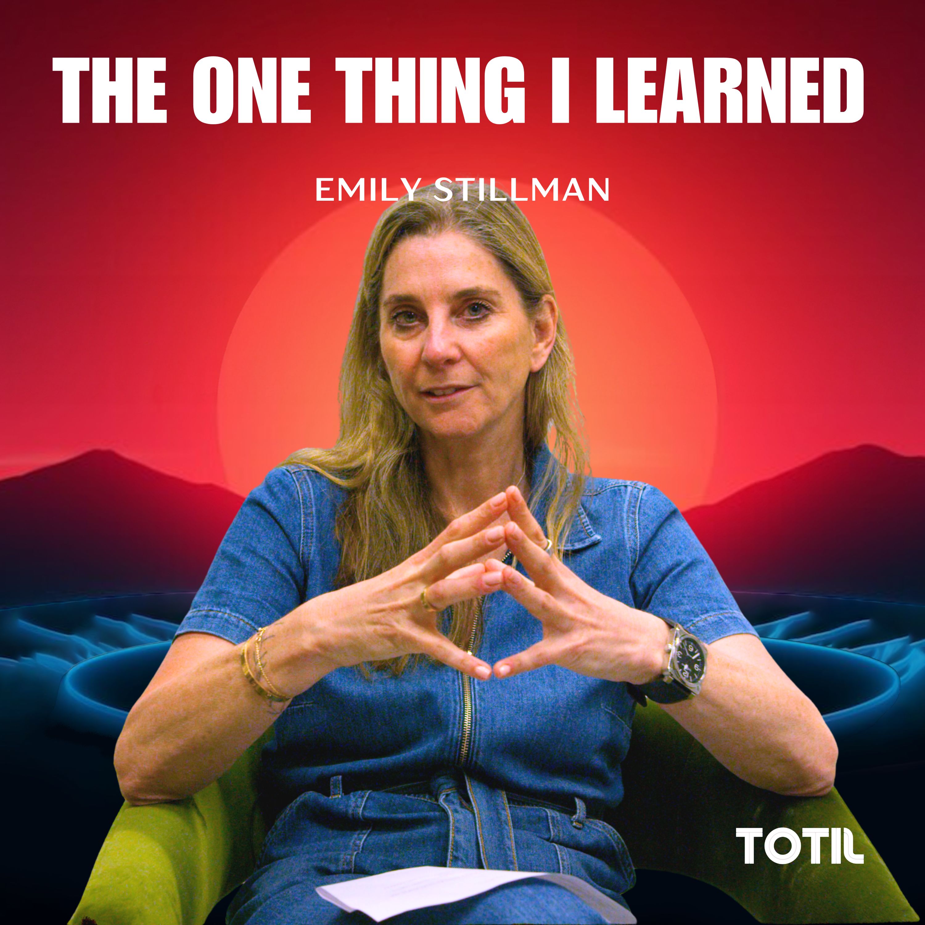 THE ONE THING I LEARNED