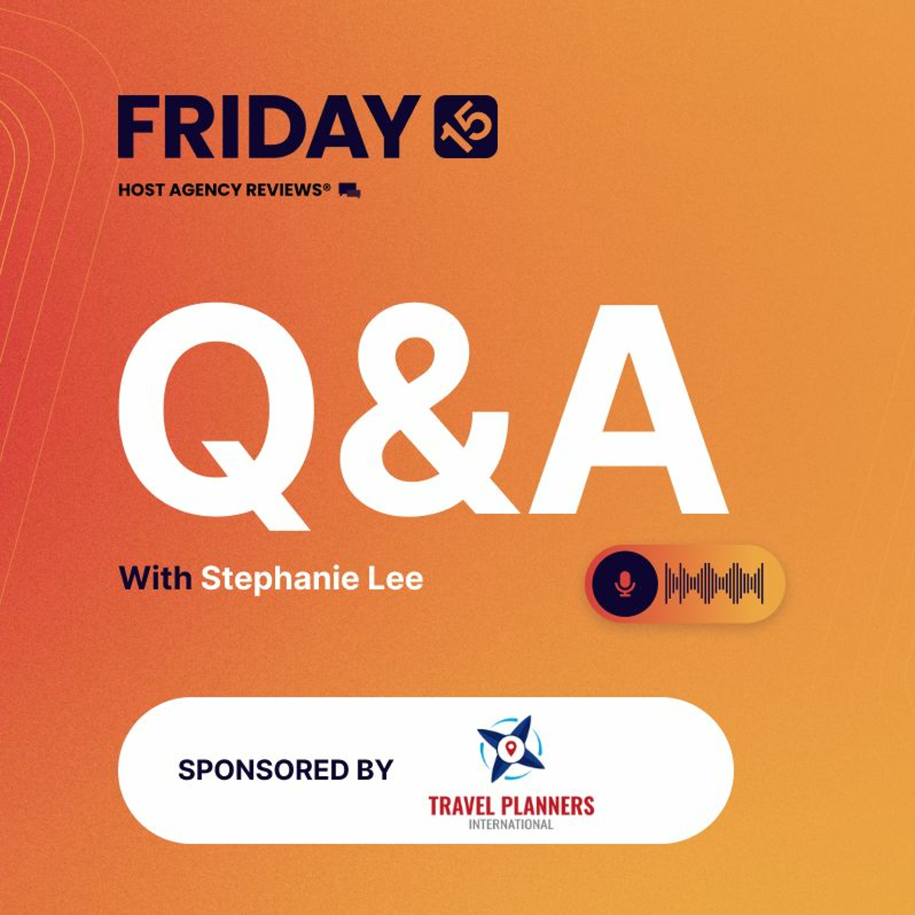 Travel Agent Chatter | Friday 15