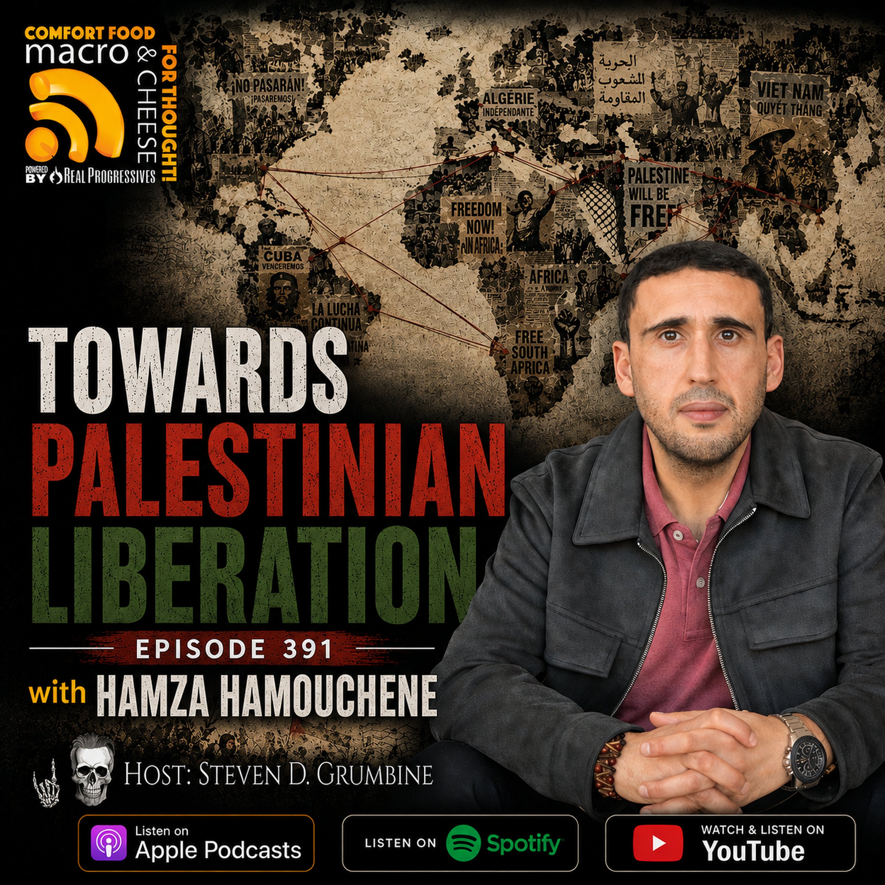 Ep 391 - Towards Palestinian Liberation with Hamza Hamouchene episode artwork