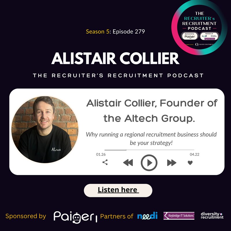 Artwork for podcast The Recruiter's Recruitment Podcast