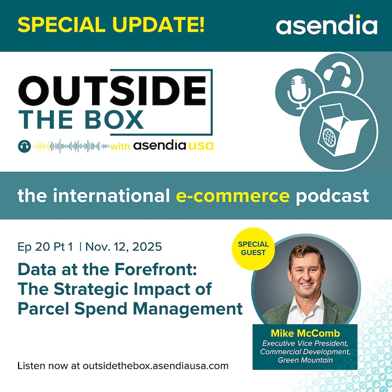 Artwork for podcast Outside the Box with Asendia USA: The International e-Commerce Podcast