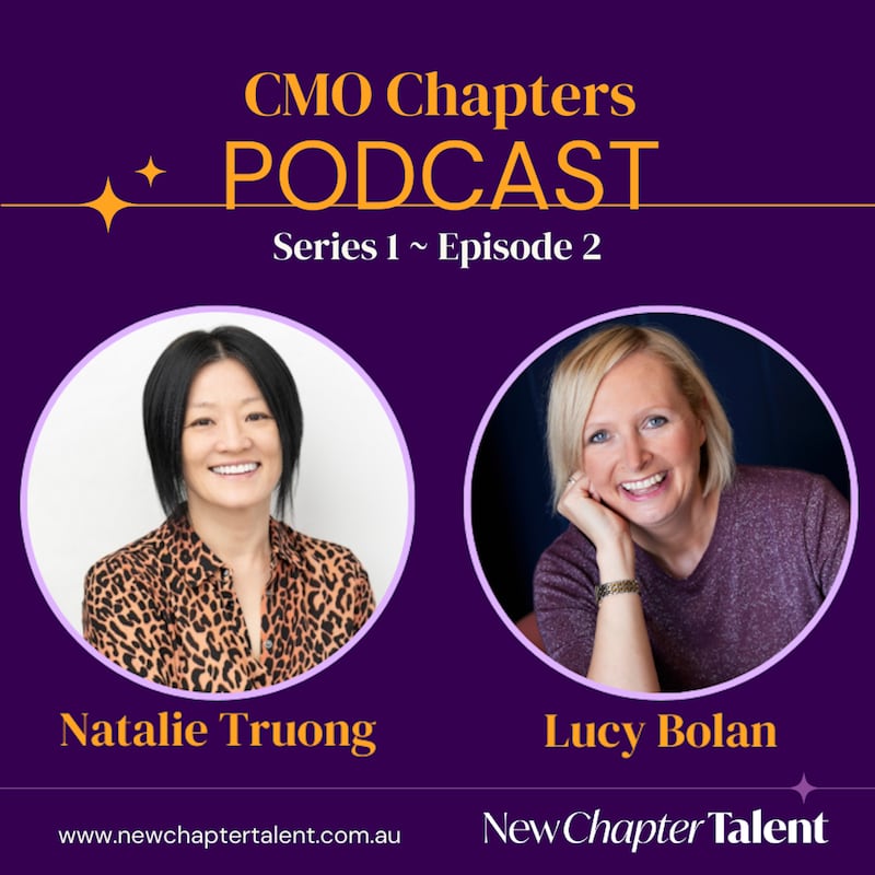 Artwork for podcast CMO Chapters Podcast with Lucy Bolan