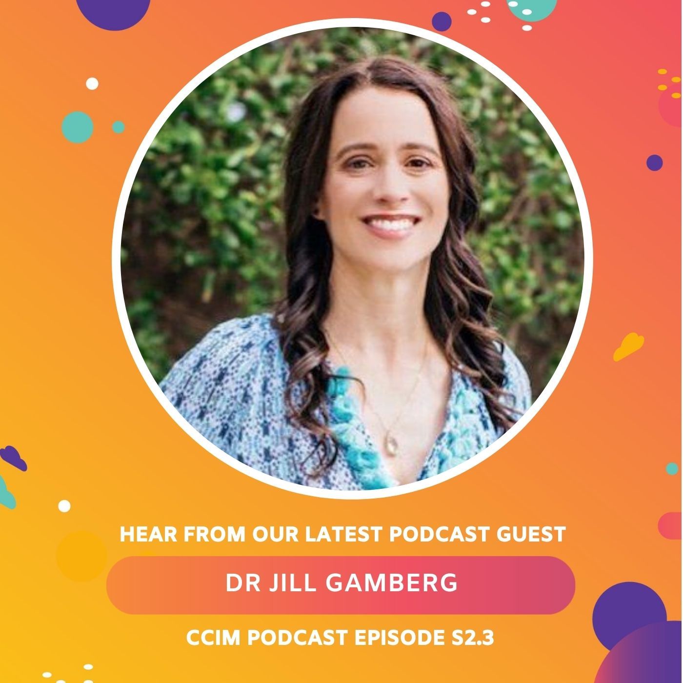 Dr Jill Gamberg episode artwork
