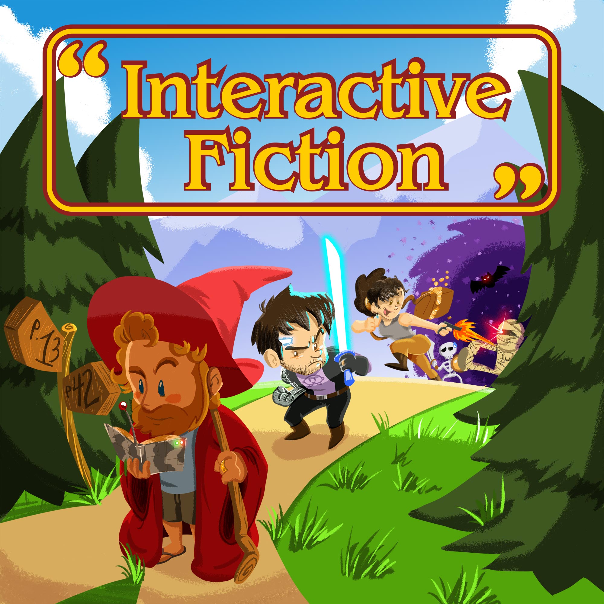 Show artwork for Interactive Fiction