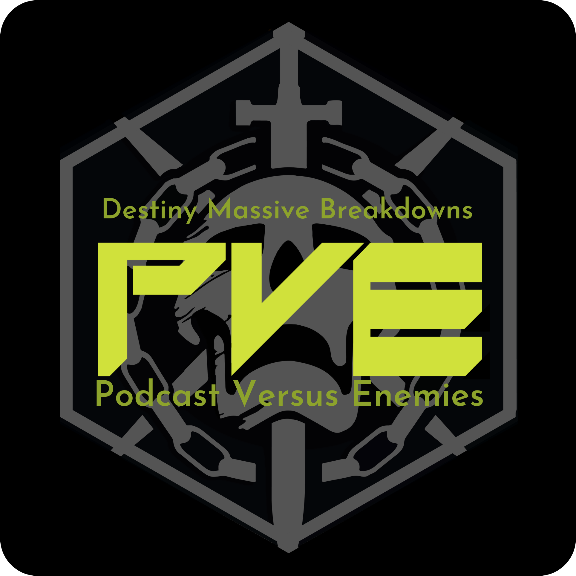 Artwork for PvE: Podcast Versus Enemies