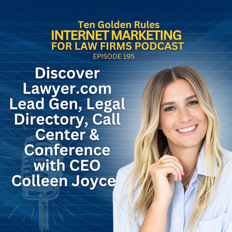 Artwork for podcast Ten Golden Rules Internet Marketing for Law Firms Podcast