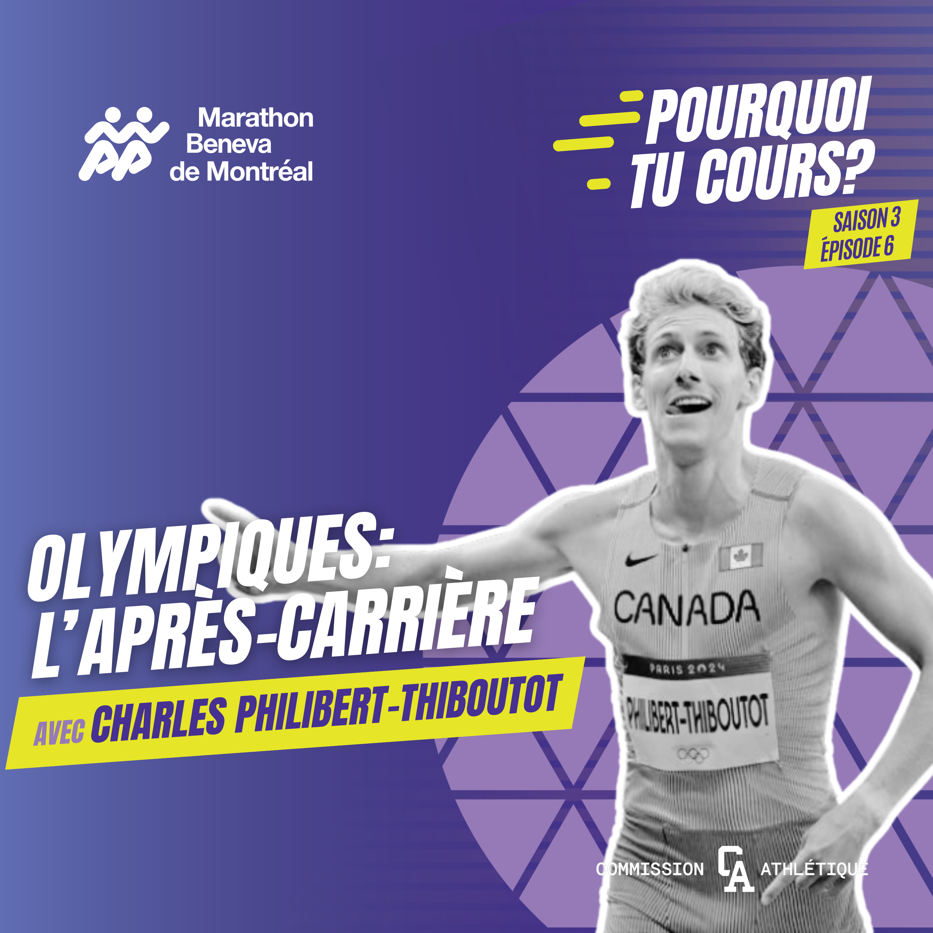 Olympiques: l'après-carrière avec Charles Philibert-Thiboutot - Pourquoi tu cours? - S03 EP06