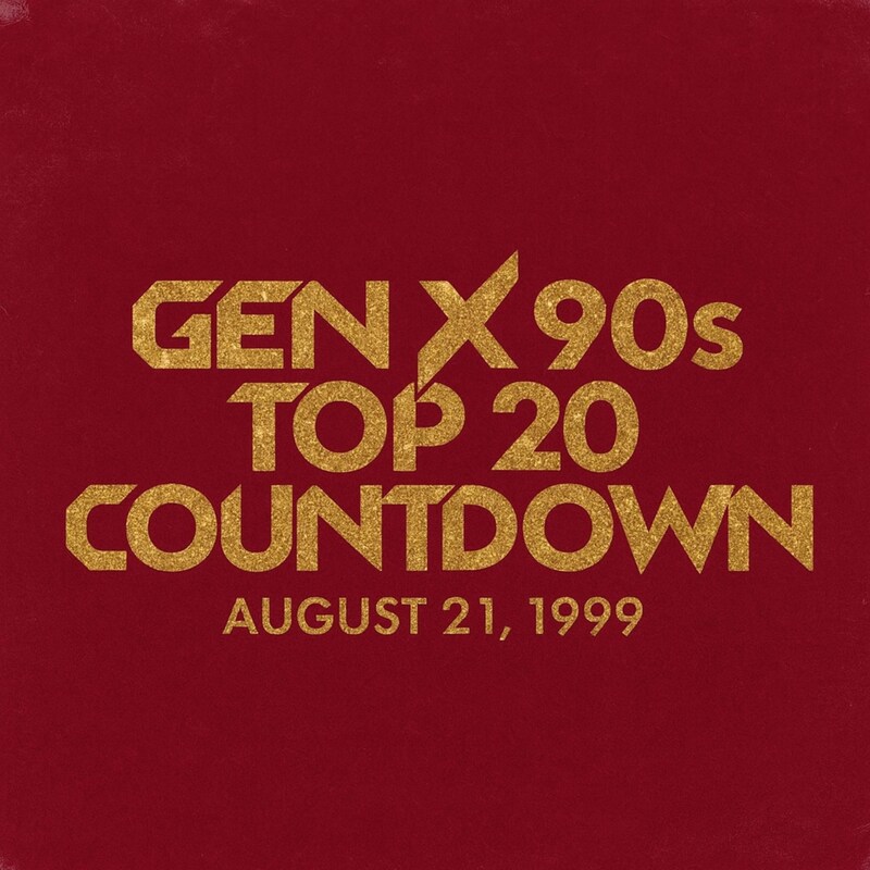 Artwork for podcast Gen X 90s Top 20 Countdown