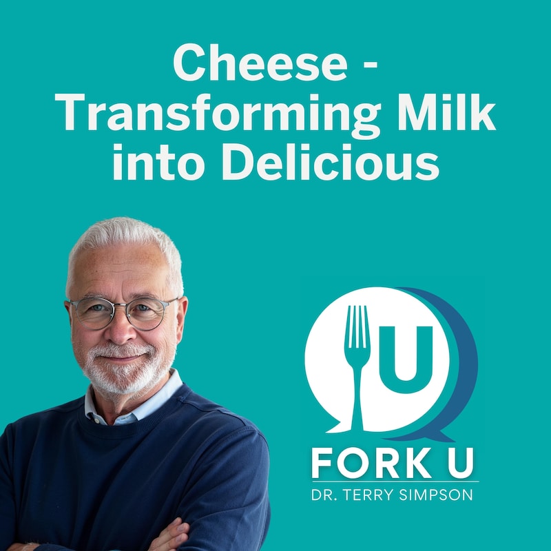 Artwork for podcast Fork U with Dr. Terry Simpson