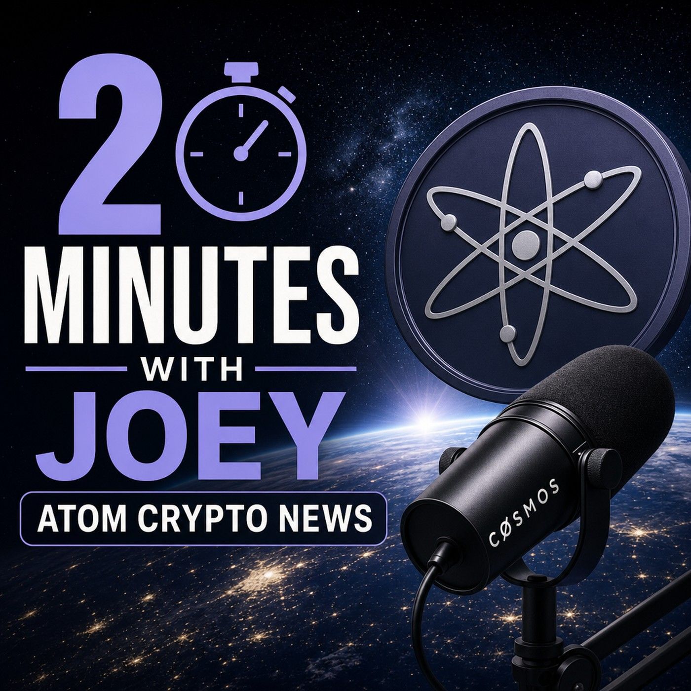 2 Minutes with Joey - ATOM Crypto News podcast artwork