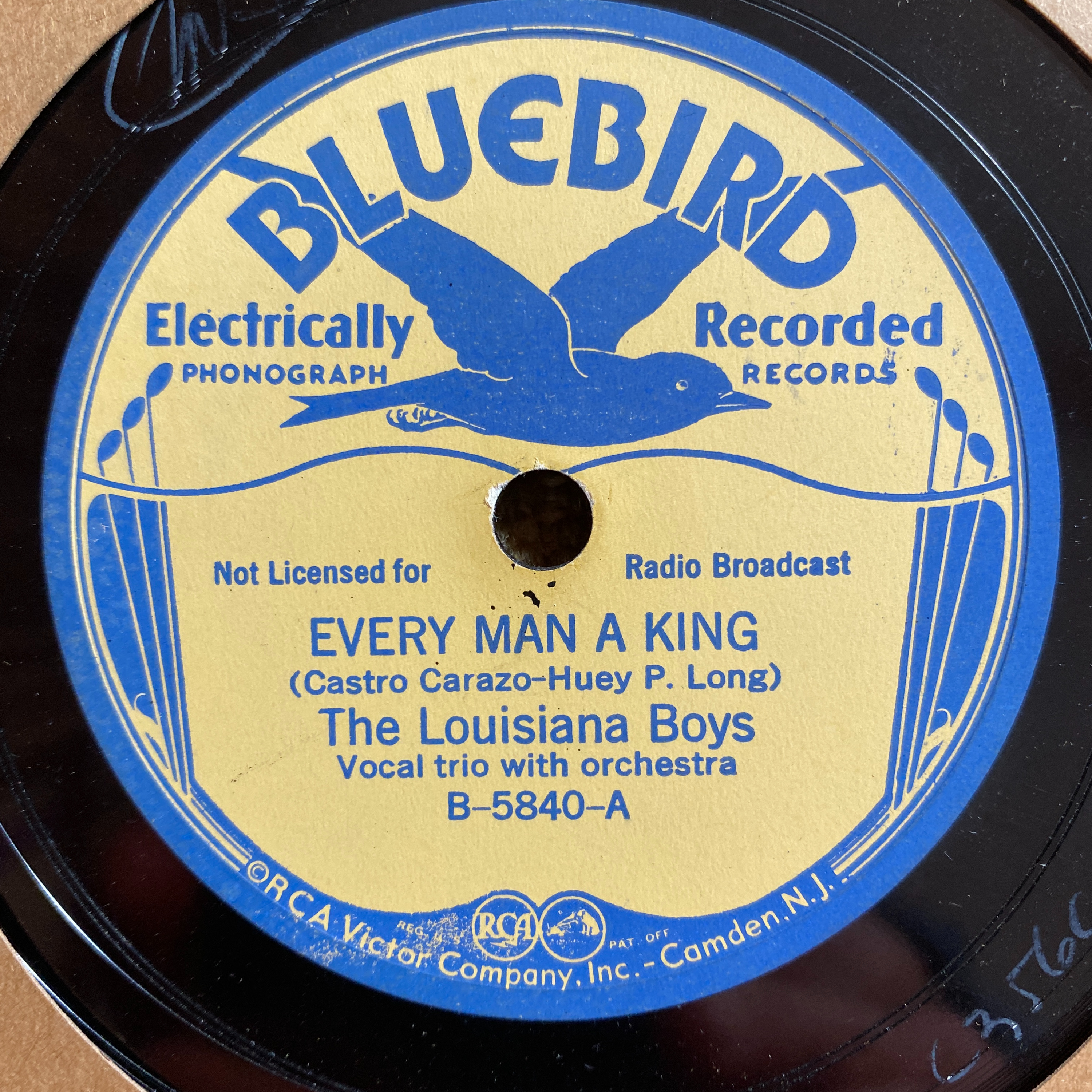 EVERY MAN A KING: SONGS OF LOUISIANA