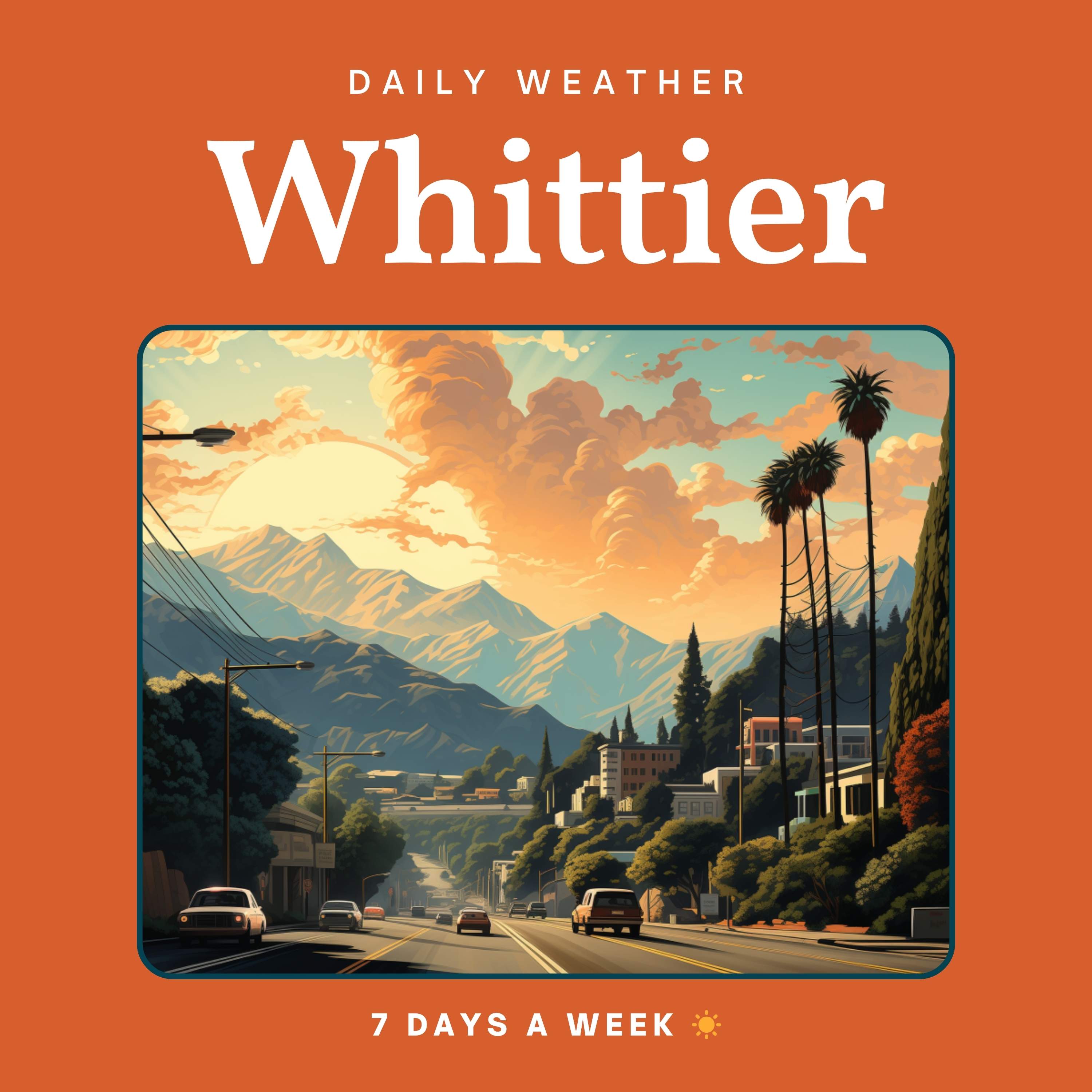 Artwork for Whittier Weather Daily