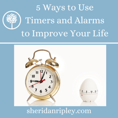 #20 Five New Ways to Use Timers and Alarms to Improve Your Life episode artwork