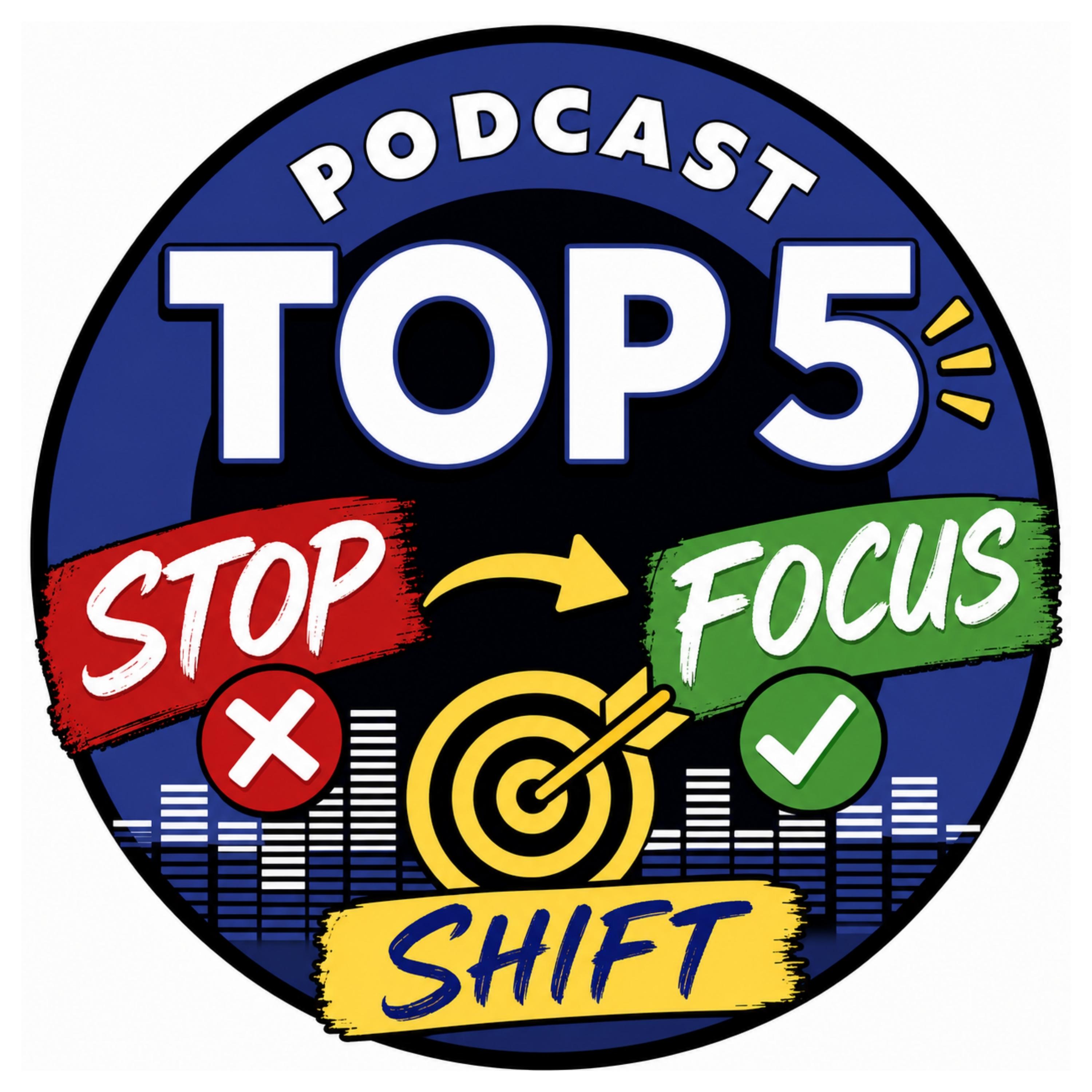 Top 5 Things Our Clients Should Stop Focusing on (And Things They Should) — Podcast Editors Mastermind cover