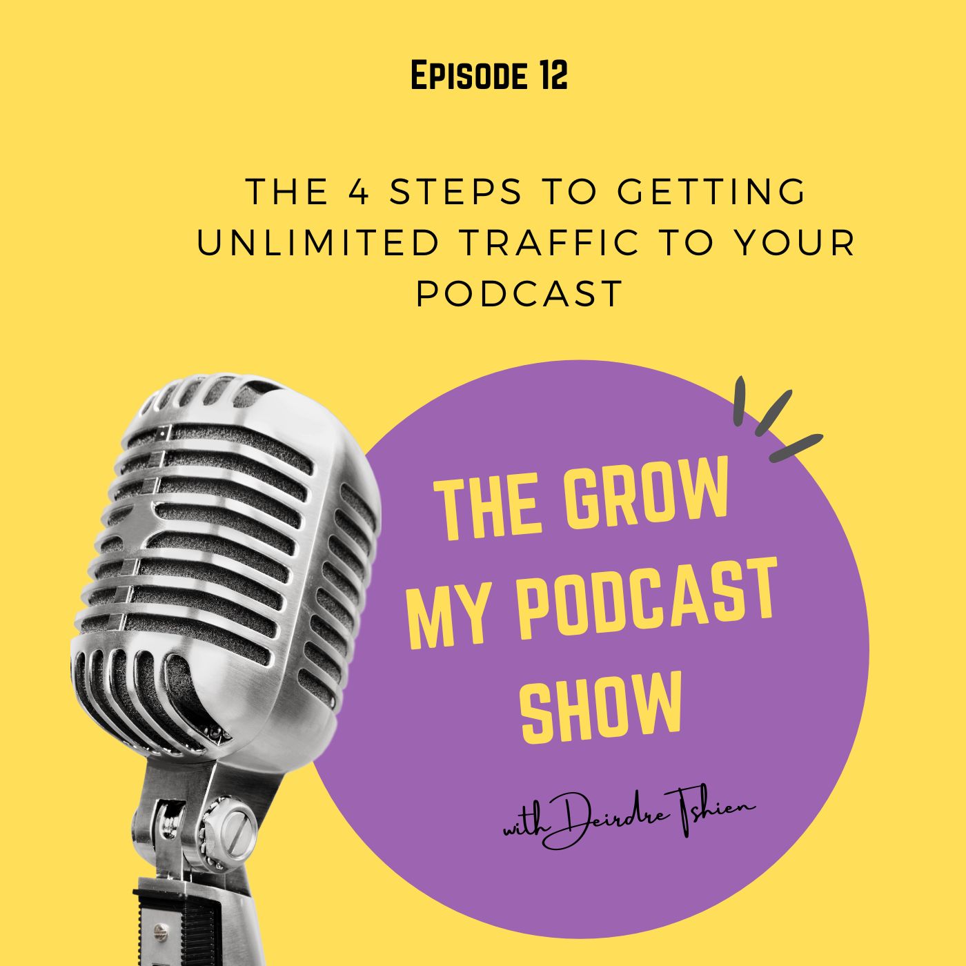 The 4 Steps To Getting Unlimited Traffic To Your Podcast Image