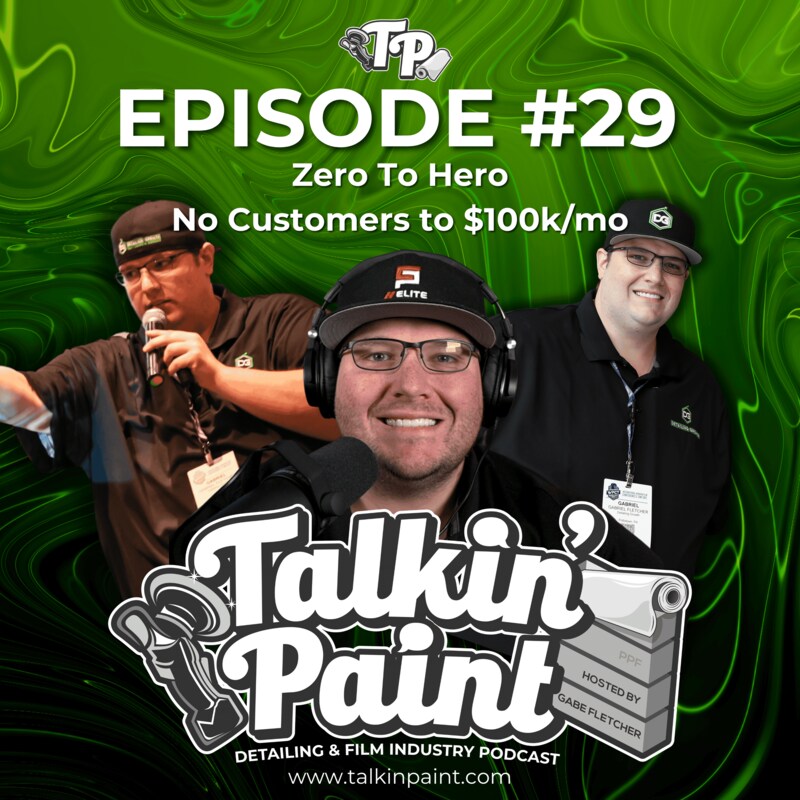 Artwork for podcast Talkin' Paint Podcast Auto Detailing Marketing, SEO and Business Advice
