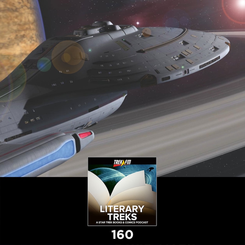 Artwork for podcast Literary Treks: A Star Trek Books and Comics Podcast