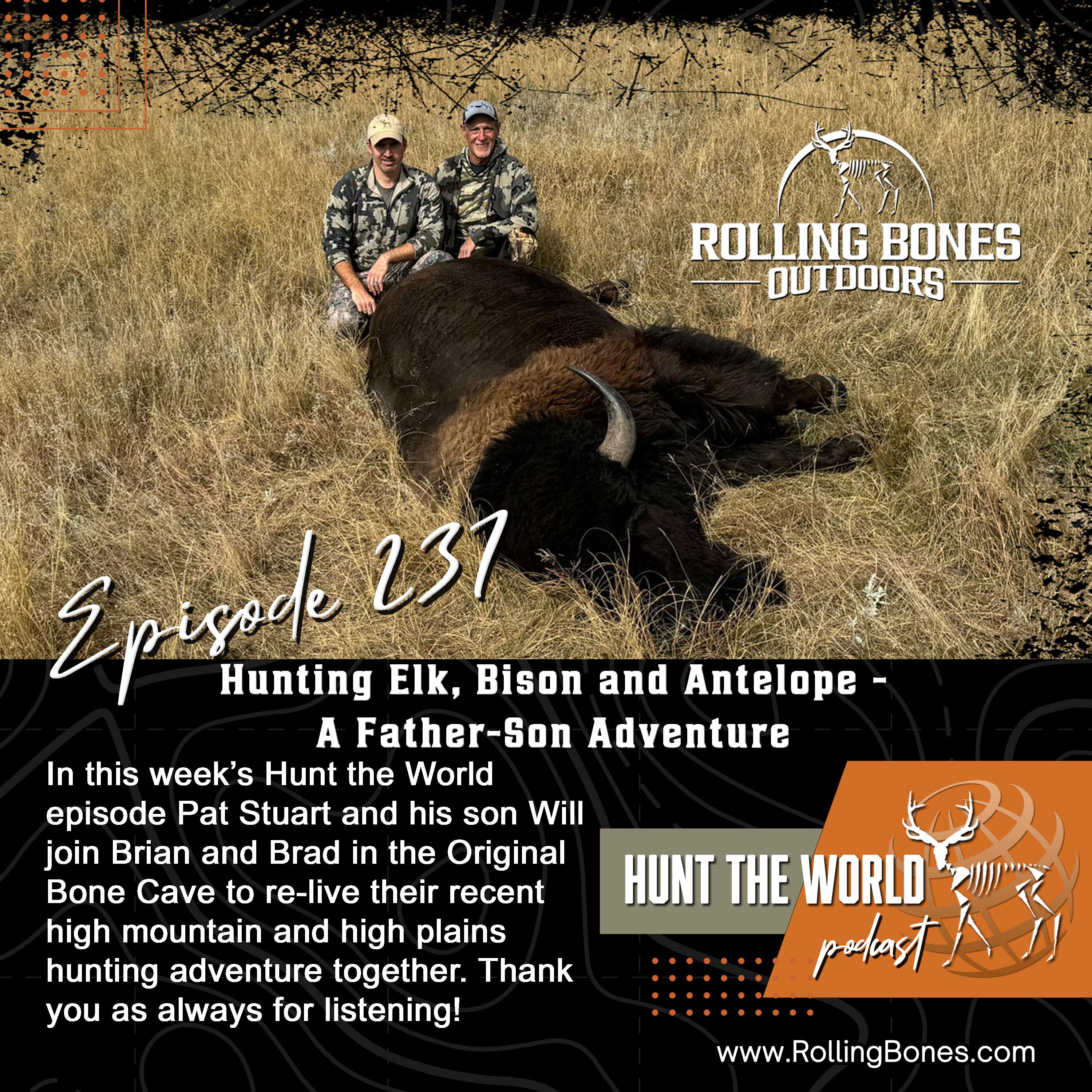 HTW-Ep 237 Hunting Elk, Bison and Antelope: A Father-Son Adventure
