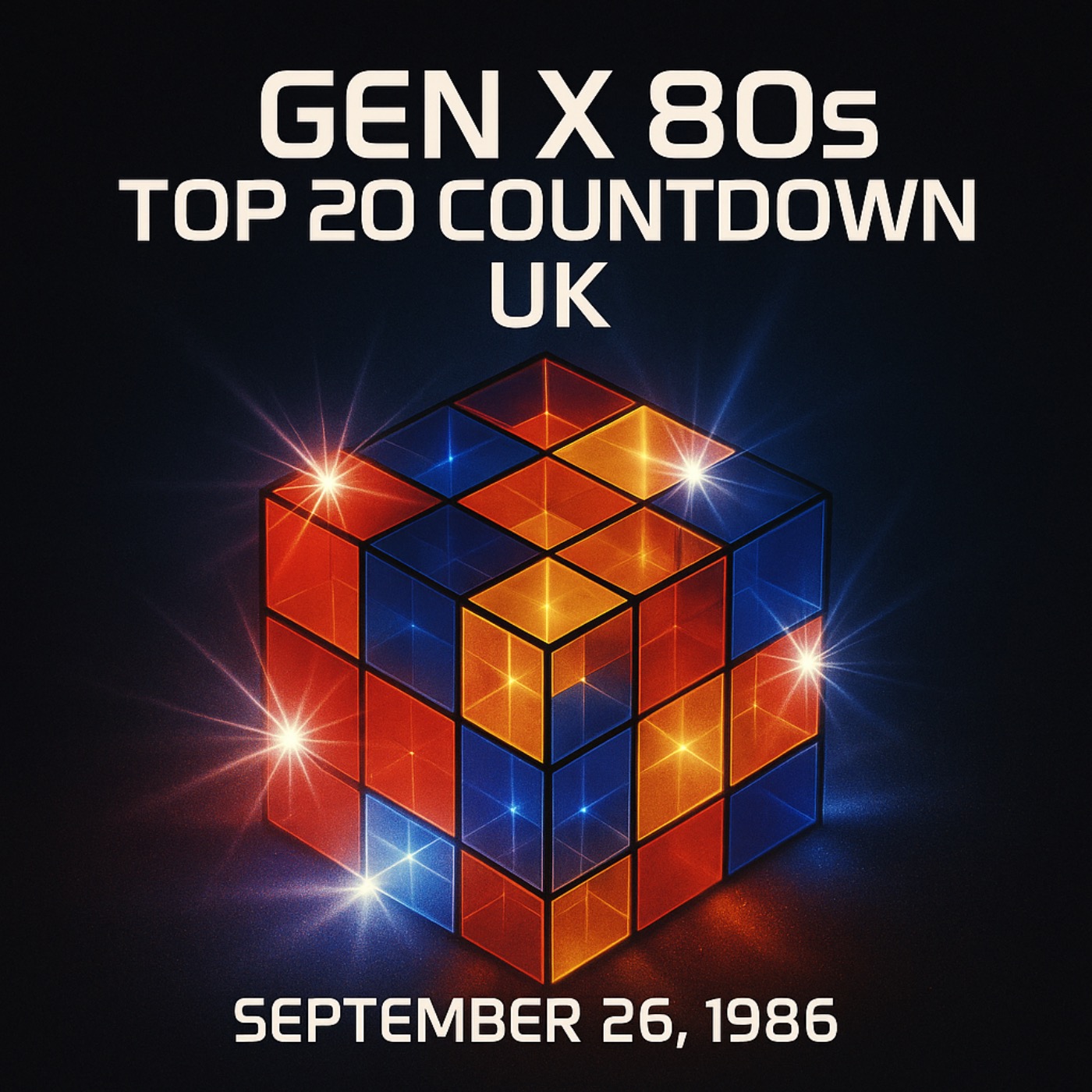 Gen X 80s Top 20 Countdown UK: Chrome Beats, Streetwear Ballads & Bedroom Boombox Rebels – September 26, 1986