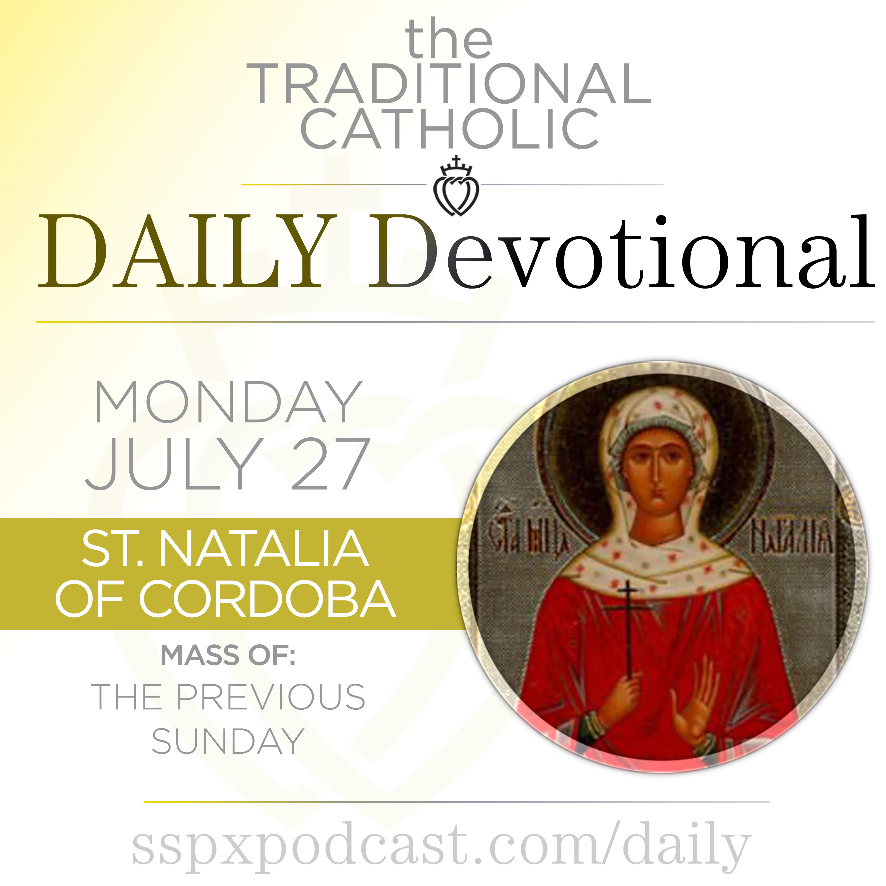 Jul 27 – Feria / S Natalia of Cordoba episode artwork