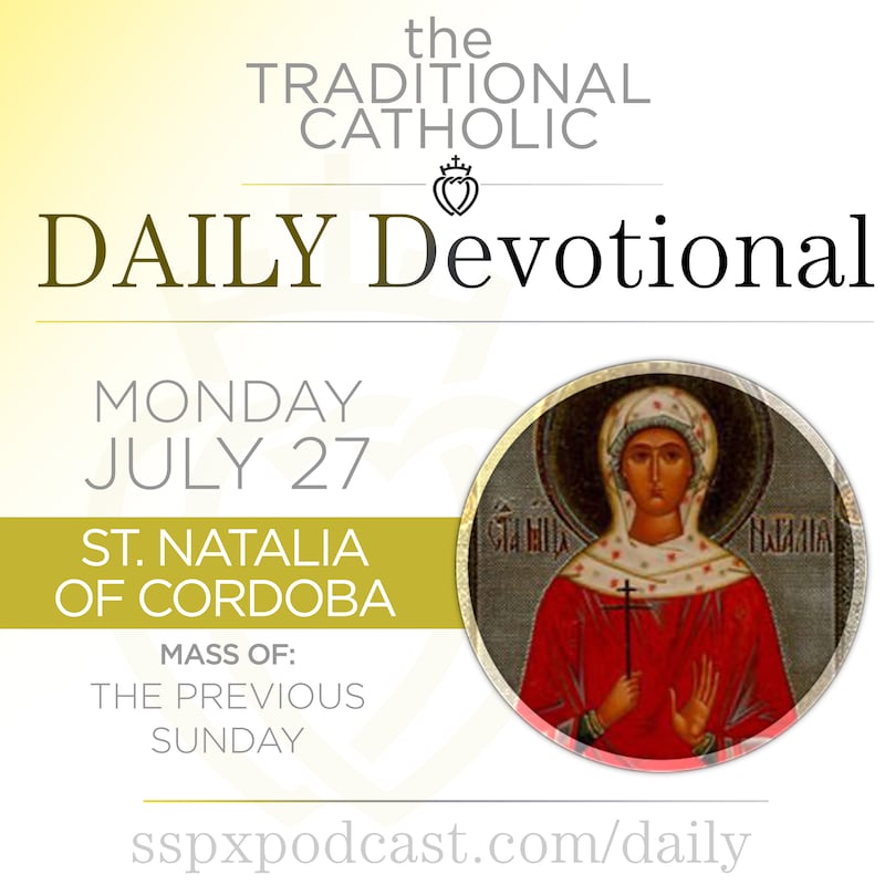 Artwork for podcast Traditional Catholic Daily Devotional