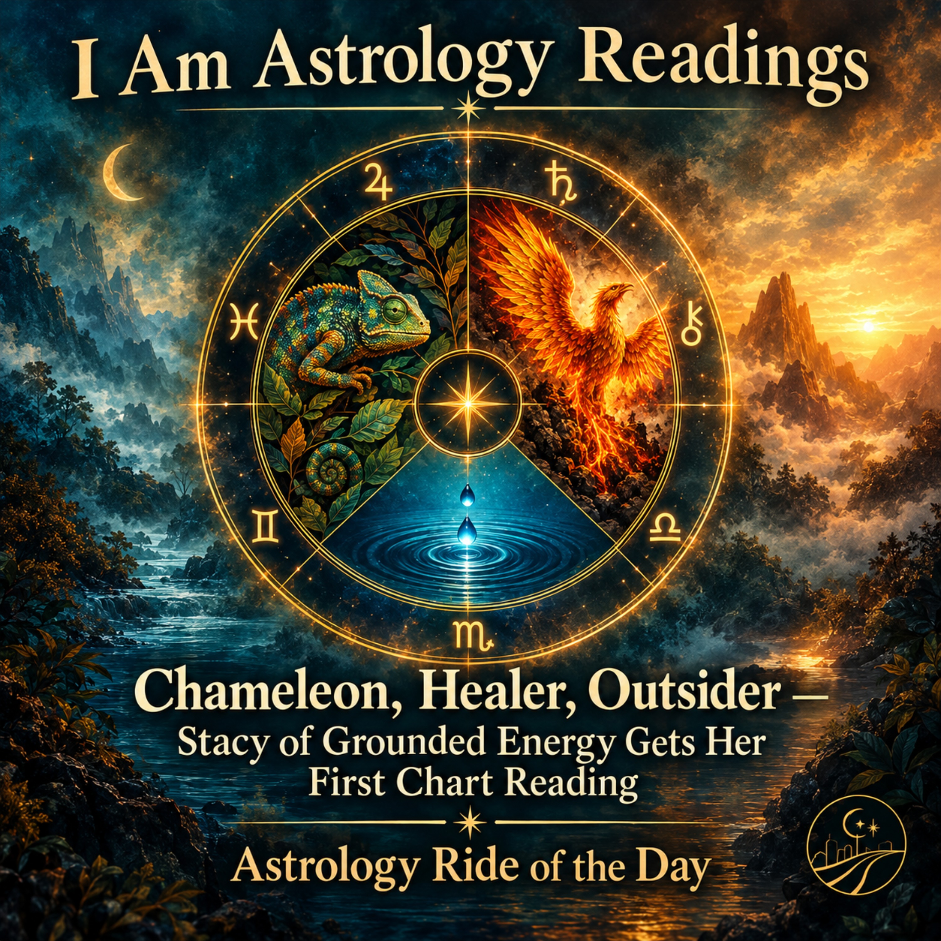 Chameleon, Healer, Outsider — Stacy of Grounded Energy Gets Her First Chart Reading | Astrology Ride of the Day
