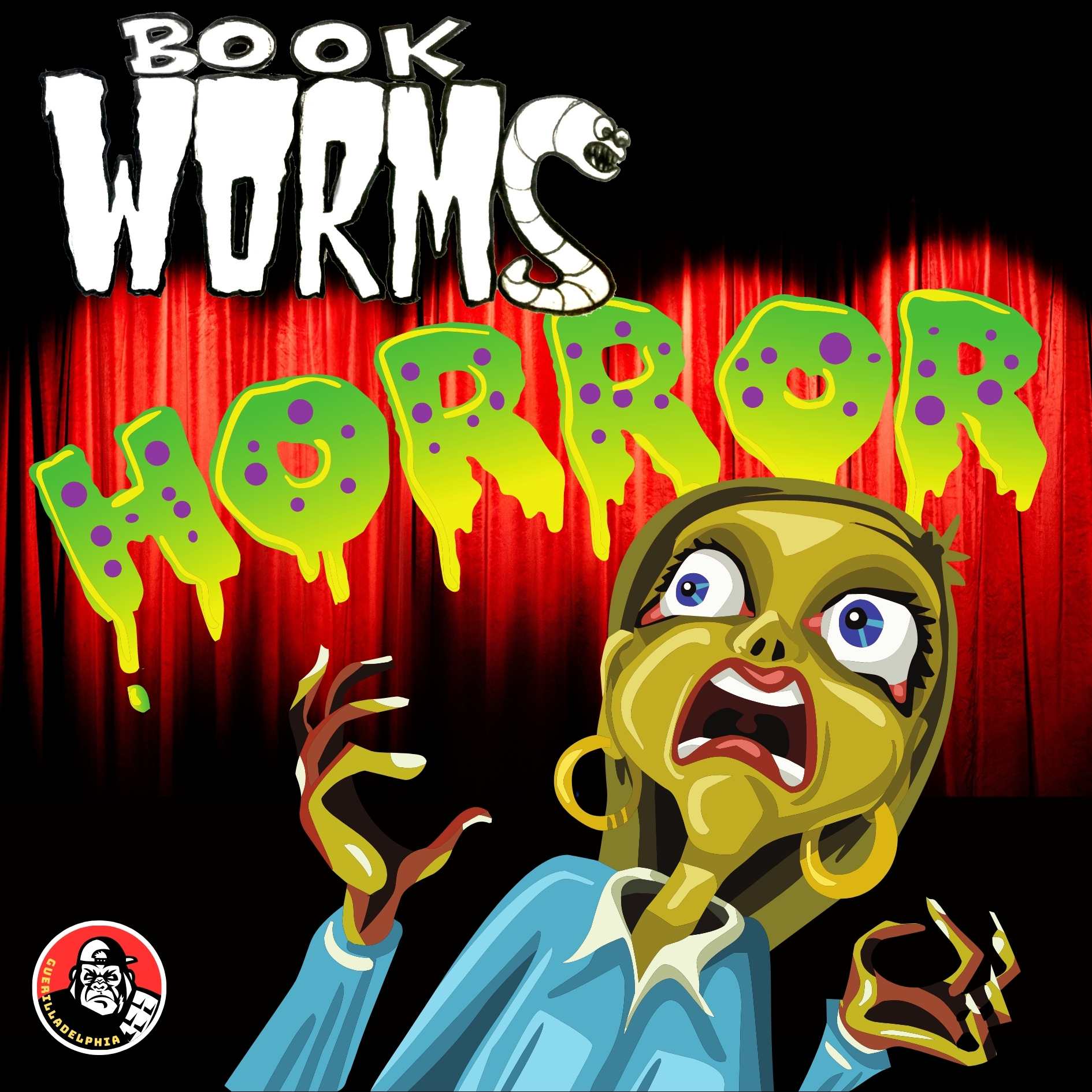 Artwork for podcast Book Worms Horror