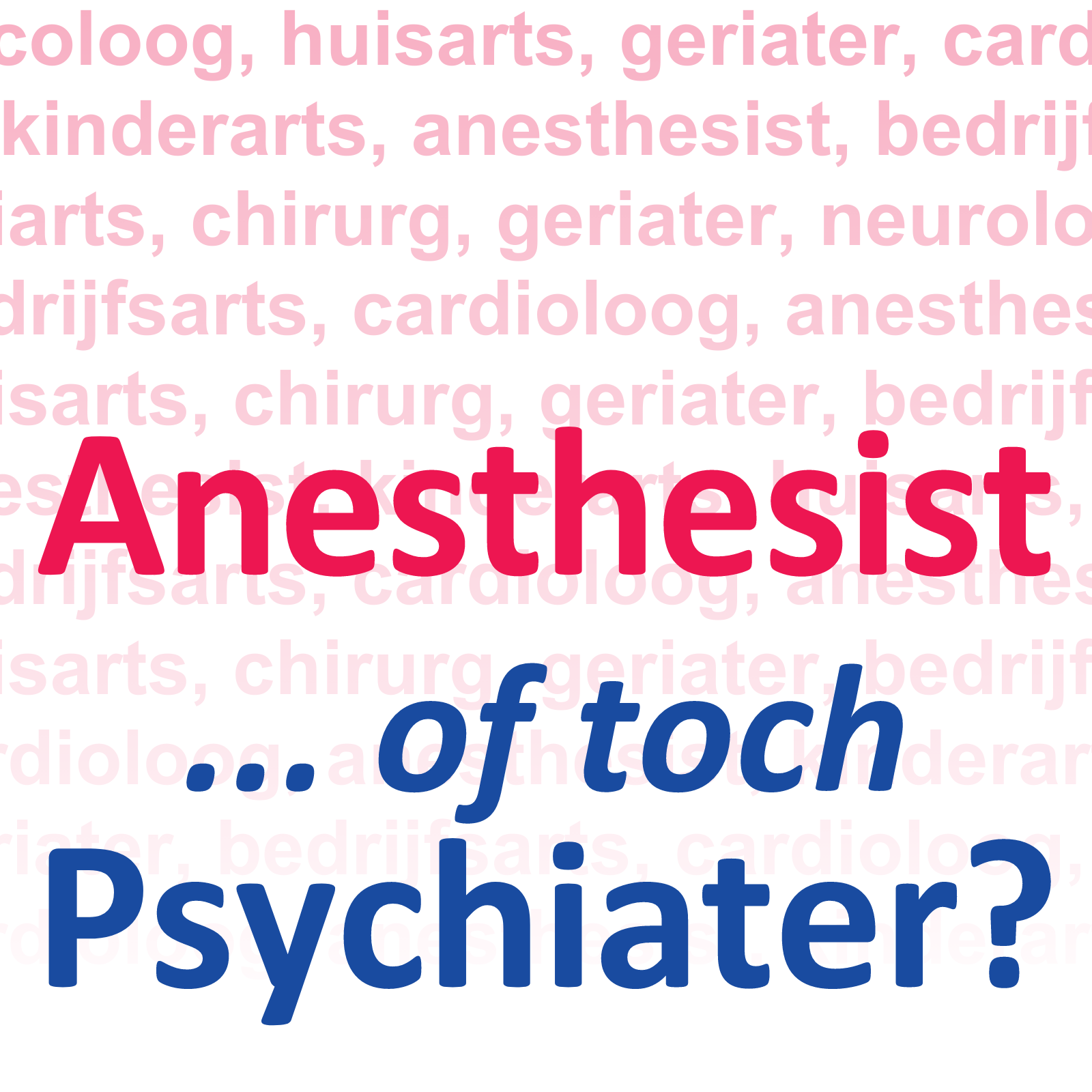 Artwork for podcast ... of toch psychiater?