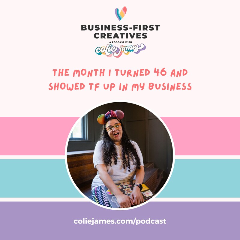 Artwork for podcast Business-First Creatives