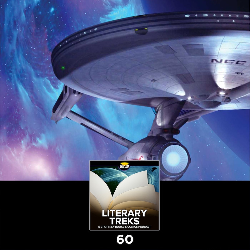 Artwork for podcast Literary Treks: A Star Trek Books and Comics Podcast