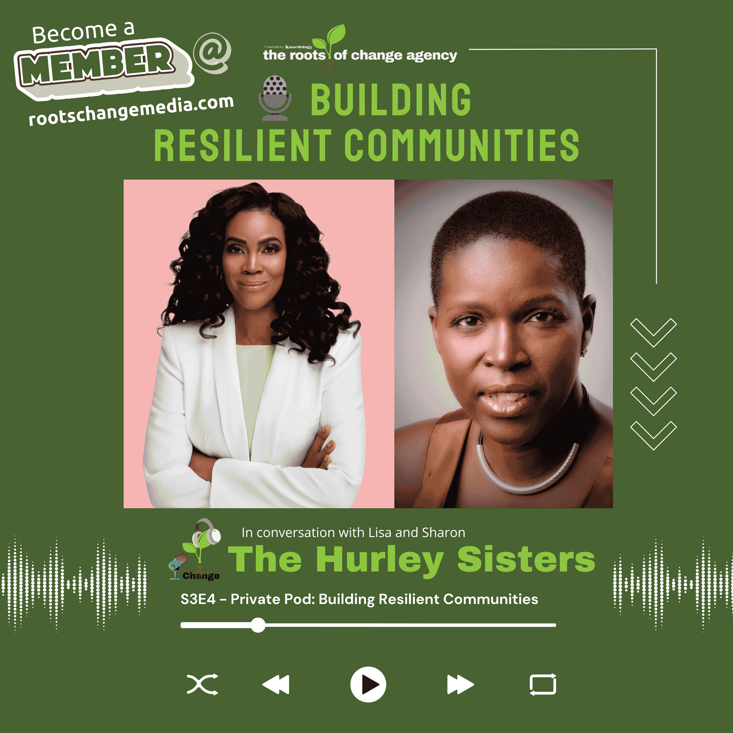 [Preview] Building  Resilient Communities with Lisa & Sharon Hurley episode artwork