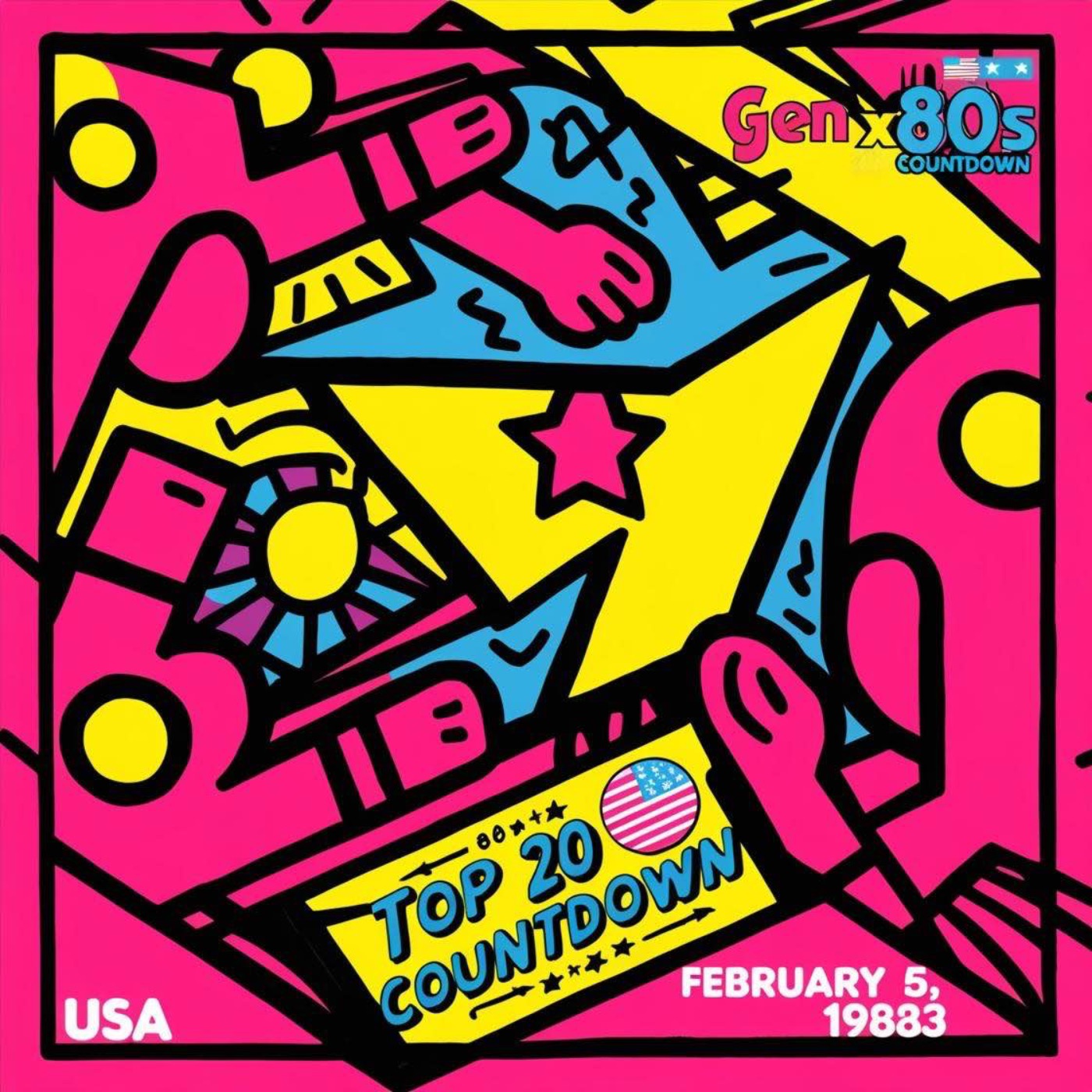 Gen X 80s Top 20 Countdown: Top Hits of February 5, 1983