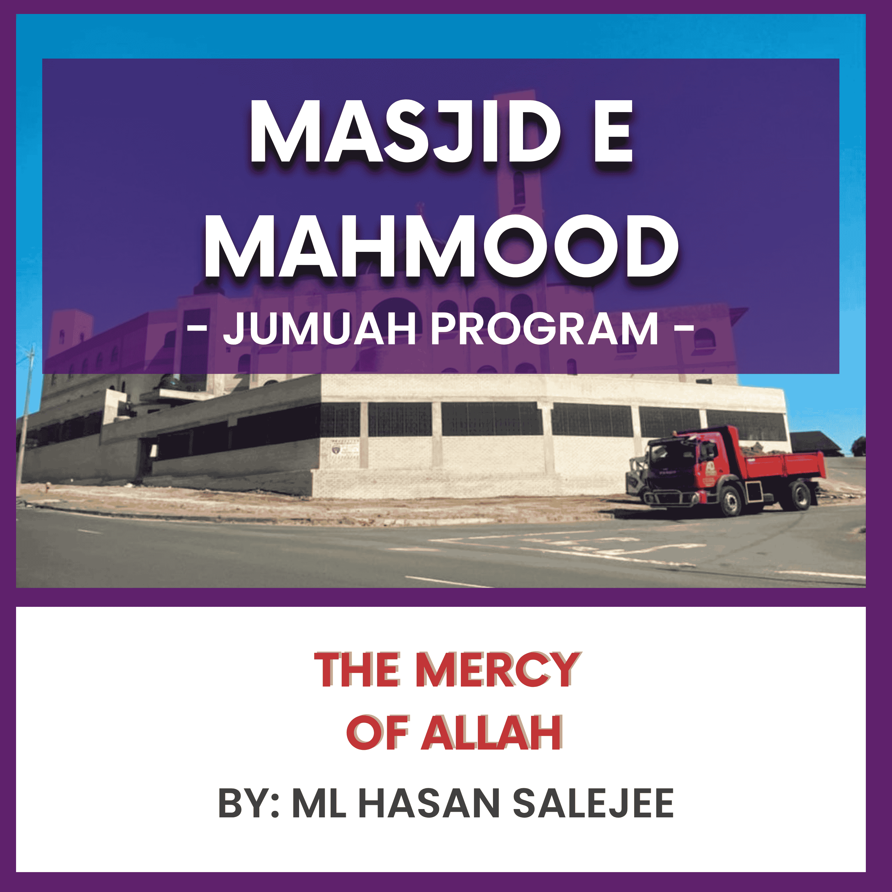 The Mercy of Allah by ML Hasan Salejee episode artwork