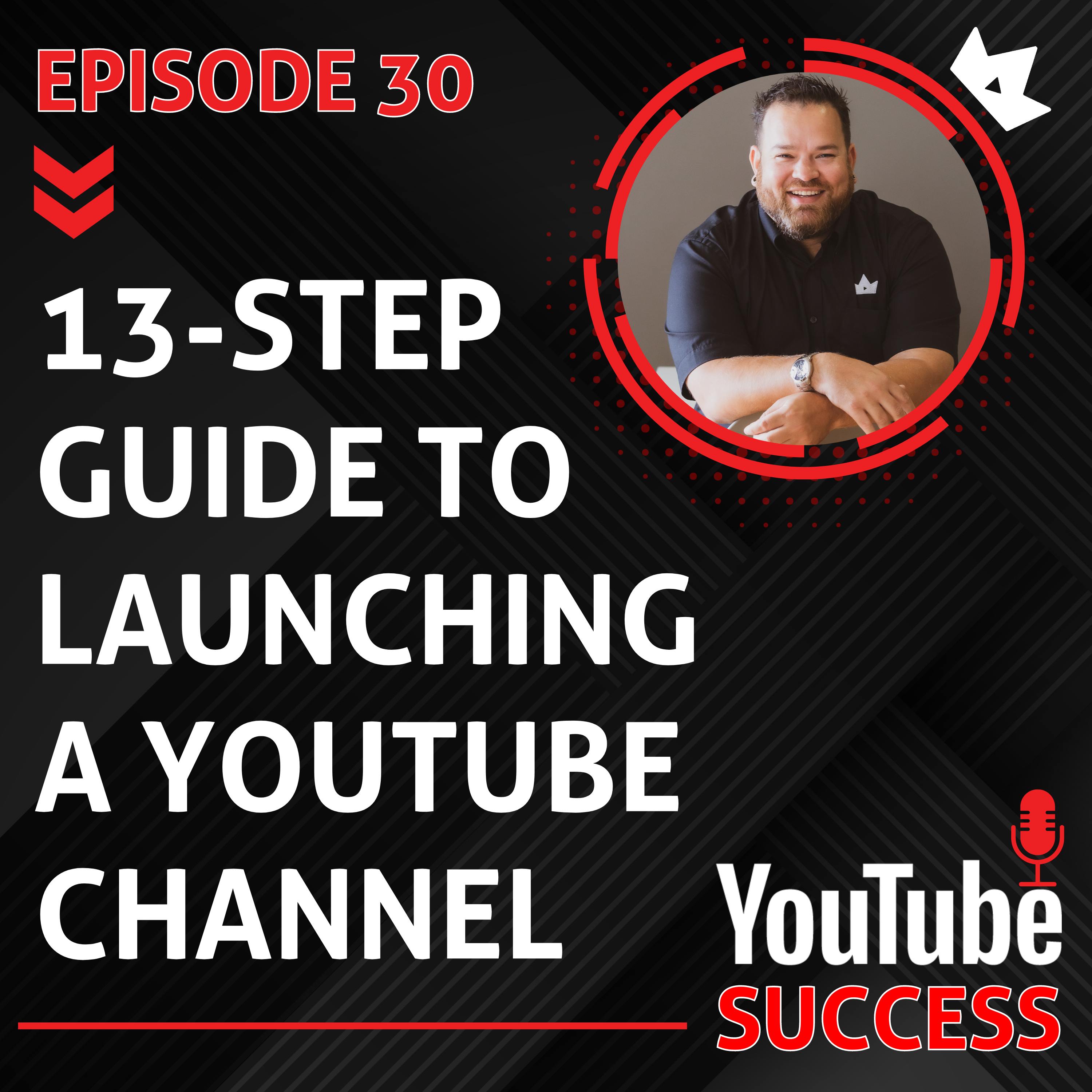 cover of episode 13-Step Guide To Launching A YouTube Channel