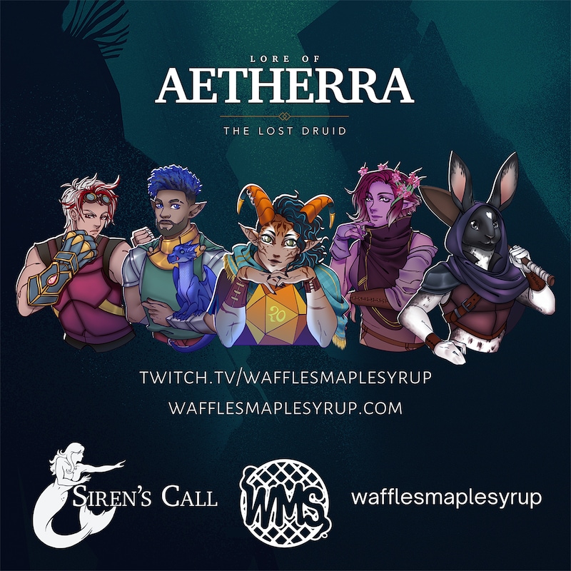 Artwork for podcast Siren's Call: A Lore of Aetherra Campaign