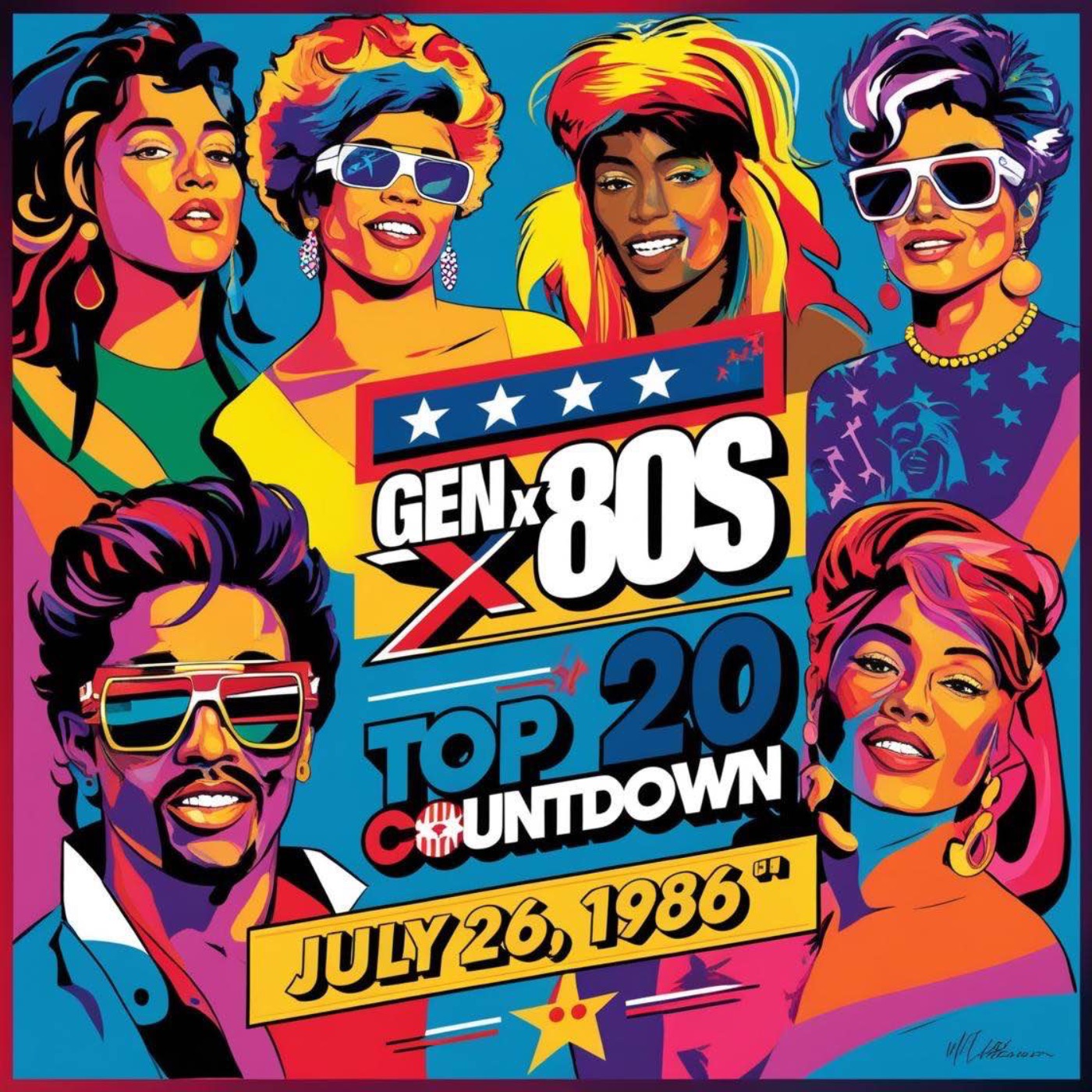 Gen X 80s Top 20 Countdown: Top 20 Hits of July 26, 1986