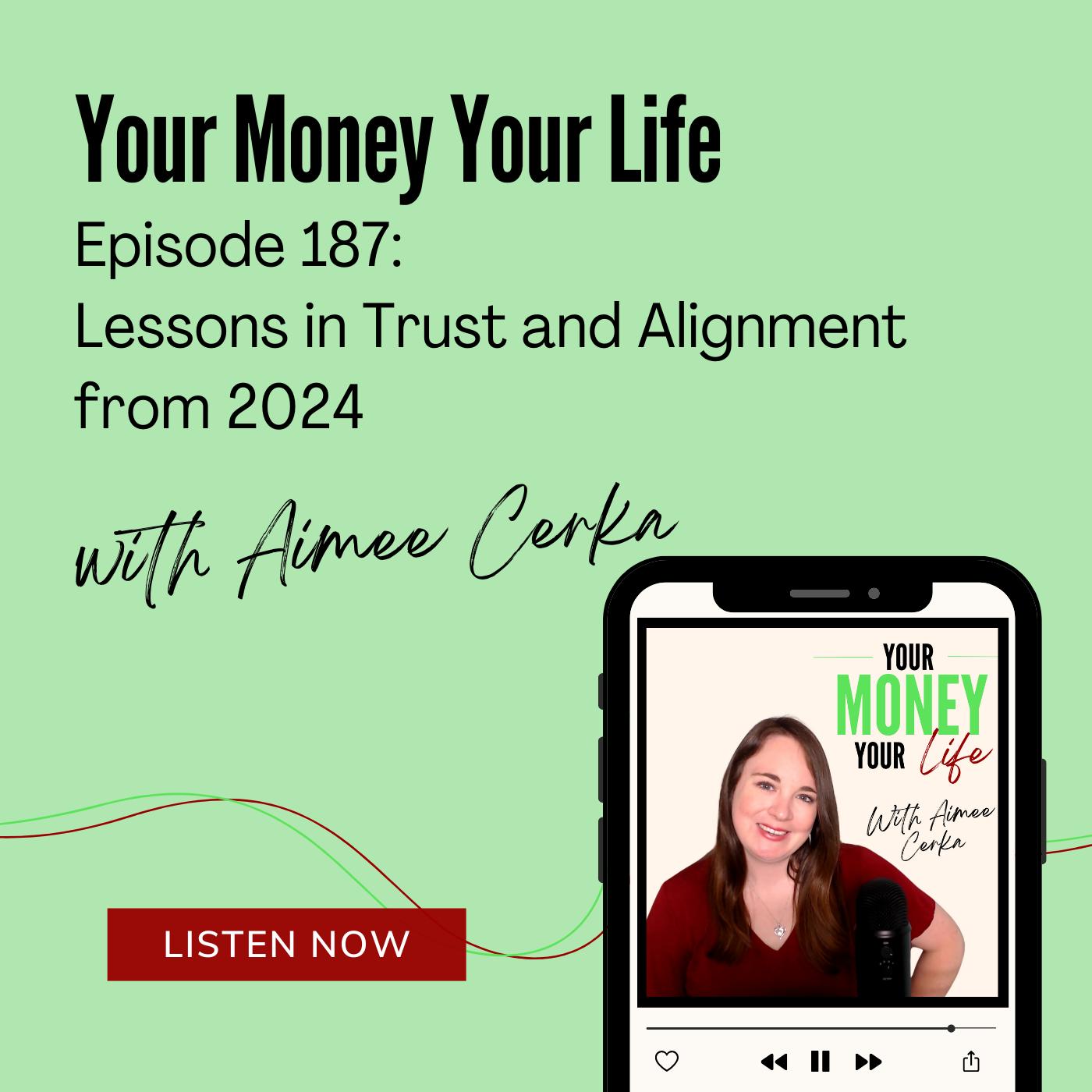 187: Lessons in Trust and Alignment from 2024 episode artwork